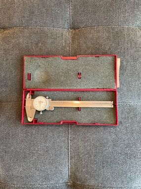 EUC Starrett 120A-6 Dial Caliper Measuring Tool
